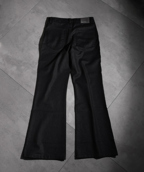 LANDNESS ジーンズ 「LANDNESS/ランドネス」Wax coated bootcut jeans