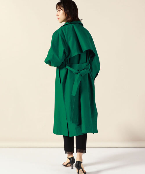 「NOLLEY'S」 トレンチコート 36 キャメル レディース_画像3