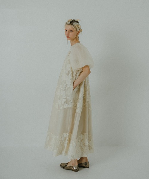 et.UNiVER ドレス Bloom jacquard dress : ZOZOTOWN Yahoo!店 - 通販