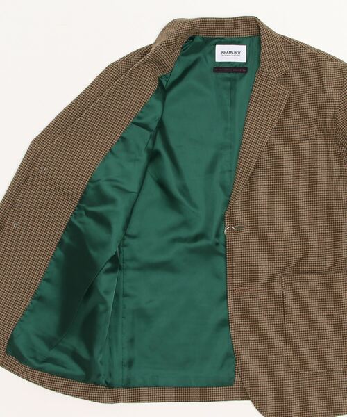 「BEAMS BOY」 ジャケット 0 カーキ レディースの画像