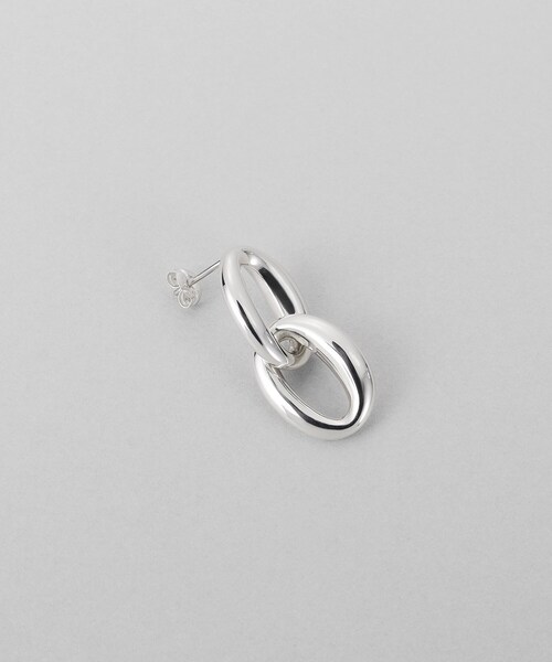 ピアス シルバー ダブルドロップニュアンスピアス レディースの画像