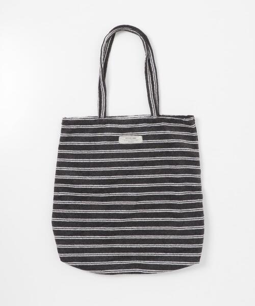 URBAN RESEARCH Sonny Label トートバッグ パイルボーダービッグトート