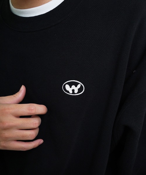 「ZIP FIVE」 スウェットカットソー LARGE ネイビー メンズ_画像3