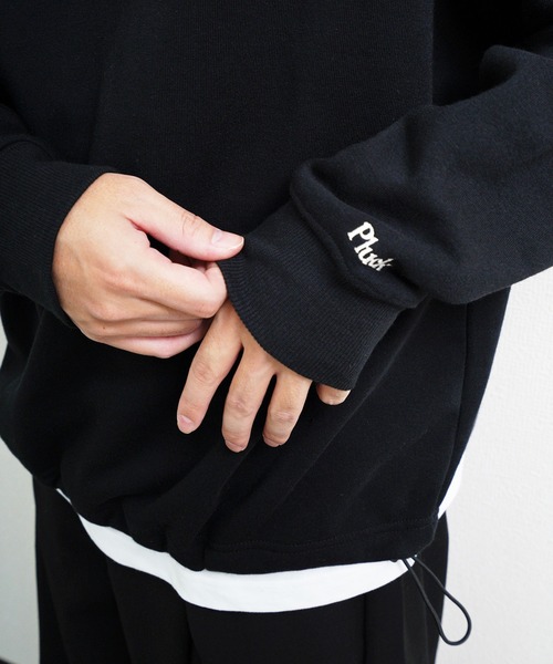 「ZIP FIVE」 スウェットカットソー LARGE ネイビー メンズ_画像6