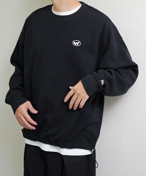 「ZIP FIVE」 スウェットカットソー LARGE ネイビー メンズ_画像7
