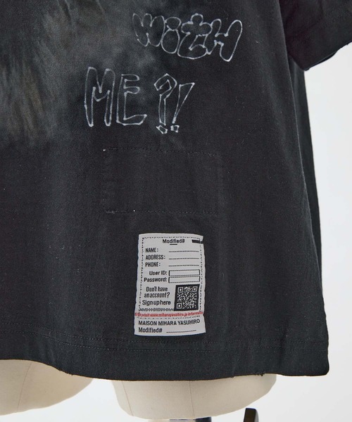 MAISON MIHARA YASUHIRO（メゾン ミハラヤスヒロ） tシャツ 「MIHARA