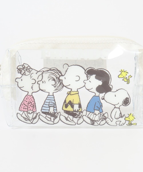 SNOOPY（スヌーピー） ポーチ クリアミニポーチ カラビナ スヌーピー