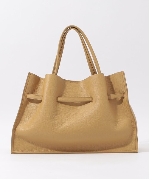 トートバッグ VIOLAd'ORO ダブルフェイスレザー トートバッグ レディースの画像