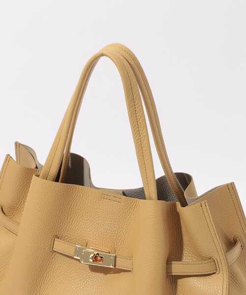 トートバッグ VIOLAd'ORO ダブルフェイスレザー トートバッグ レディースの画像