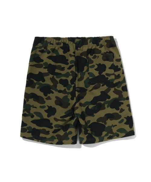 A BATHING APE 1stカモ シャーク スウェット ショートパンツ L A BATHING APE（アベイシングエイプ） スウェットパンツ ジャージ 1ST