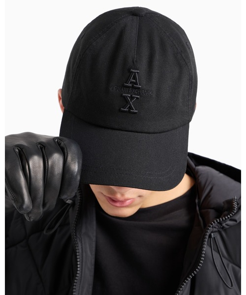 「ARMANI EXCHANGE」 キャップ FREE ブラック メンズ_画像3