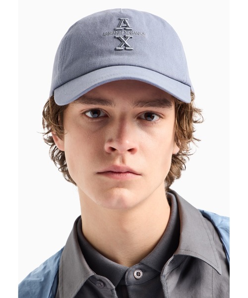 「ARMANI EXCHANGE」 キャップ FREE ブラック メンズ_画像5