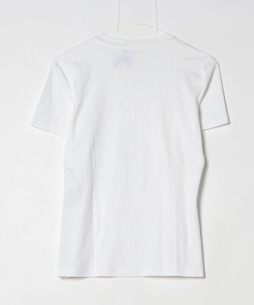 【美品 現行】ルイヴィトン　半袖Tシャツ 白 ストライプ ロゴ ユニセックスM LOUIS VUITTON（ルイ・ヴィトン） 半袖Tシャツ M ホワイト レディース