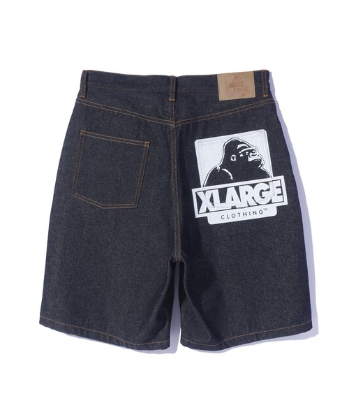 XLARGE（エクストラ ラージ） デニムハーフパンツ 36inch ブラック