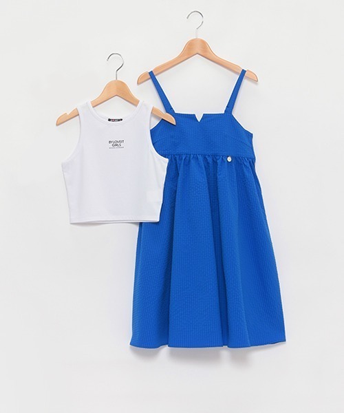 「by LOVEiT」 「KIDS」キャミソールワンピース 130cm ブラック キッズ_画像3