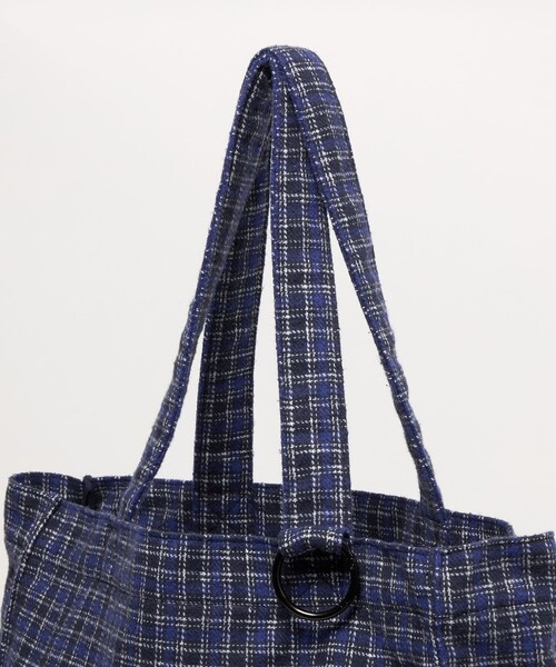 WOVEN チェック柄トートバッグ CITEN（シテン） トートバッグ 「CITEN」チェック柄トート レディース