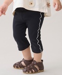 パンツ 「接触冷感」7分メローフレアパンツ キ...の詳細画像1