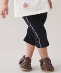 パンツ 「接触冷感」7分メローフレアパンツ キ...の詳細画像2