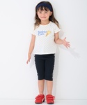 パンツ 「接触冷感」7分メローフレアパンツ キ...の詳細画像3