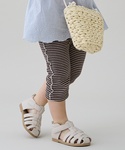 パンツ 「接触冷感」7分メローフレアパンツ キ...の詳細画像4