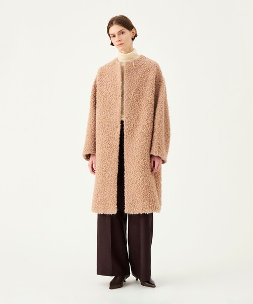 Ballsey（ボールジィ） ノーカラーコート コート Danielle ミドル