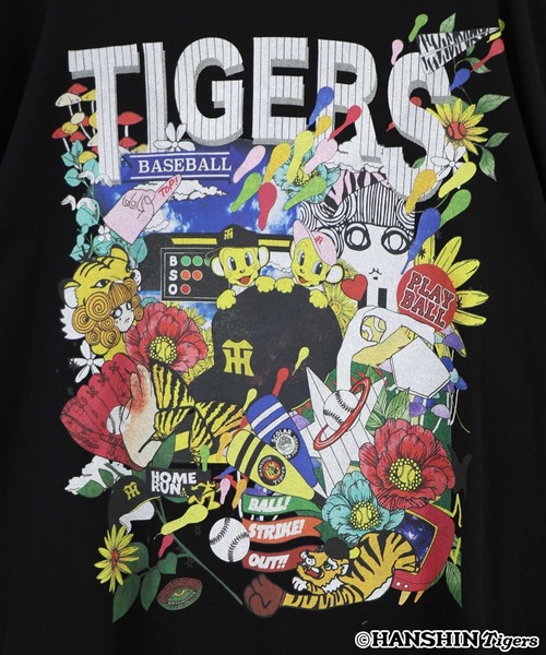 ScoLar（スカラー） tシャツ 半袖 462028：阪神タイガース×ScoLar