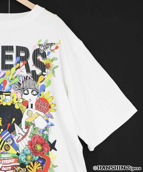 【阪神タイガース】Tシャツ ScoLar（スカラー） tシャツ 半袖 462028：阪神タイガース×ScoLar