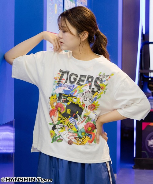 ScoLar（スカラー） tシャツ 半袖 462028：阪神タイガース×ScoLar