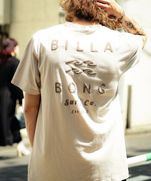 「BILLABONG」 半袖Tシャツ LARGE オレンジ メンズ_画像2