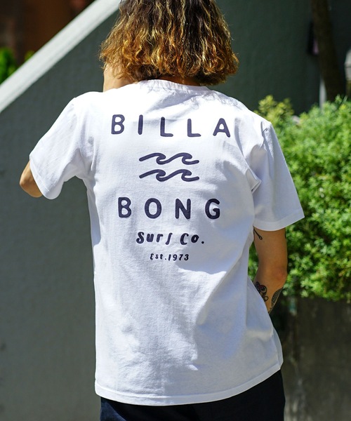 「BILLABONG」 半袖Tシャツ LARGE オレンジ メンズ_画像4