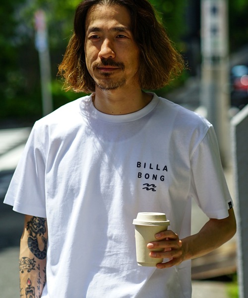 「BILLABONG」 半袖Tシャツ LARGE オレンジ メンズ_画像9