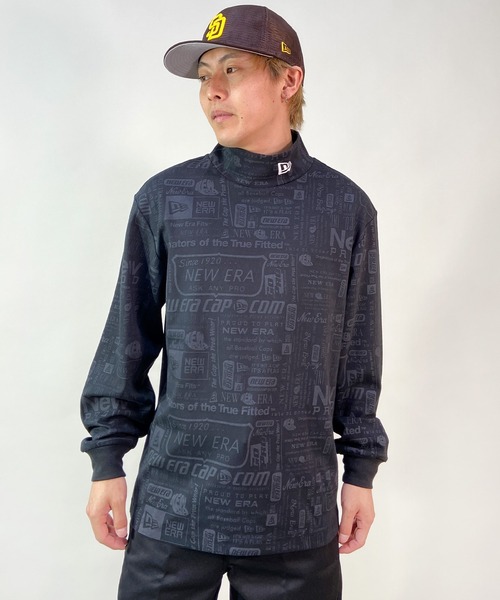 「NEW ERA」 長袖Tシャツ L ブラック メンズ_画像6