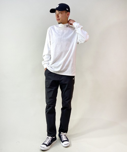 「NEW ERA」 長袖Tシャツ L ブラック メンズ_画像9