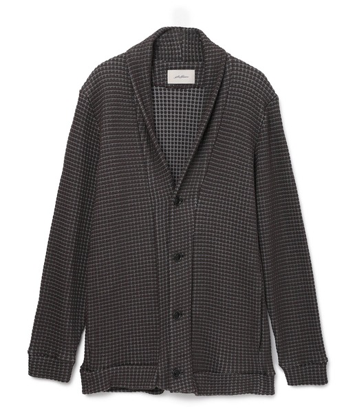 シーグリーン　ワッフル　カーディガン　Seagreen SEAGREEN カーディガン SEAGREEN(シーグリーン) BIG WAFFLE
