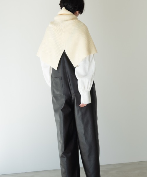 Solace ネックウォーマー ポンチョネックニットケープ : ZOZOTOWN