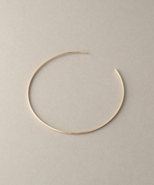 Lilas チョーカー 「追加」2.5パイプC型チョーカー K10 レディース