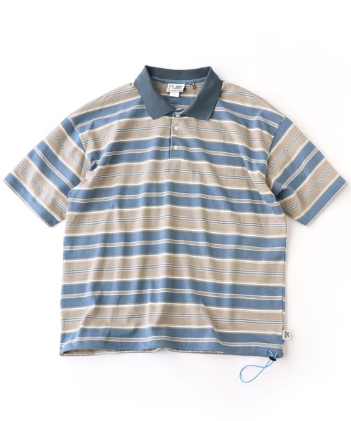 gym master（ジムマスター） ポロシャツ 半袖 7.6oz ボーダービッグ