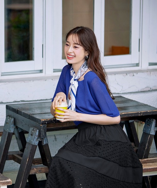 藍染クロスターバRICA &藍染スカートsuzu &ワンピースsorairo 藍染クロスターバRICA &藍染スカートsuzu &ワンピースsorairo