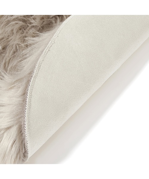 Francfranc（フランフラン） ラグ ラグマット ファーモ ラグ M グレー