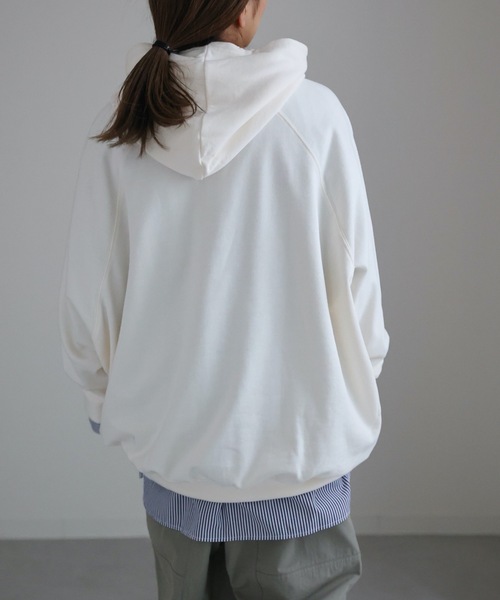 AP ラインジップパーカー☆ベージュ