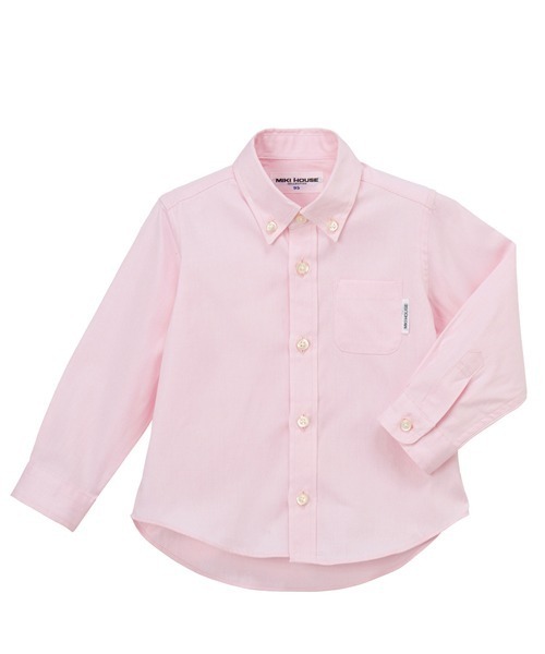 MIKI HOUSE（ミキハウス） ブラウス シャツ ボタンダウンカラー長袖