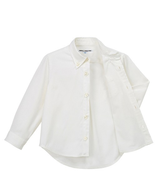 MIKI HOUSE（ミキハウス） ブラウス シャツ ボタンダウンカラー長袖