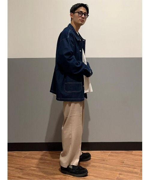 PLUS ONE（ファッション） スラックス 「PLUS ONE」TRワイド