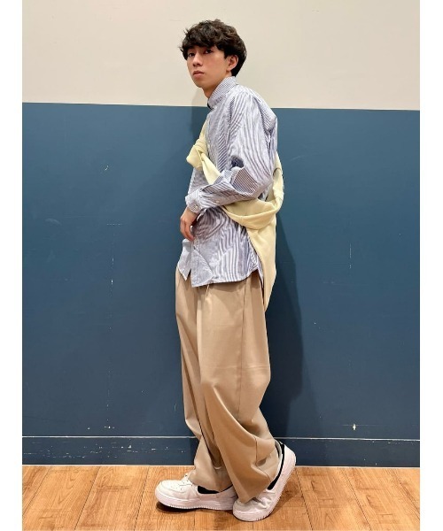 PLUS ONE（ファッション） スラックス 「PLUS ONE」TRワイド