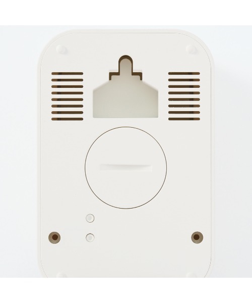 無印良品（MUJI） 時計 デジタル温湿度計 ホワイト／型番：MJ