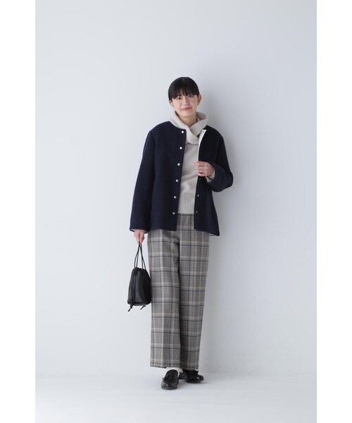 パンツ 千鳥チェックセンタープレスパンツ パンツ 千鳥チェックセンタープレスパンツ