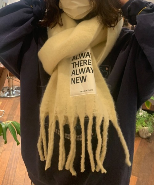 シアタープロダクツ モヘアニット THEATRE PRODUCTS（シアタープロダクツ） マフラー ストール モヘア