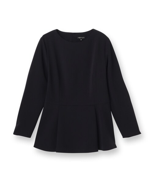 INDIVI（インディヴィ） ブラウス シャツ 「洗える／SETUP可能