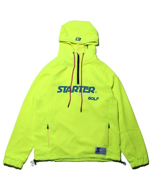 パーカー 「STARTER GOLF」スターターゴルフ DotAir(R)撥水ストレッチ ハイベンチレーションハーフジップパーカー SG-123016