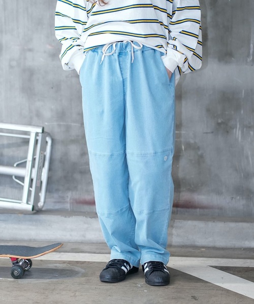 新品エレメント デニム ELEMENT スケートサーフ ヴィンテージ WASH ELEMENT ジーンズ メンズ SHOD PANTS DOUBLE デニムパンツ